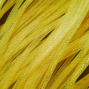 Кринолин трубчатый 4 мм. Цвет: Желтый